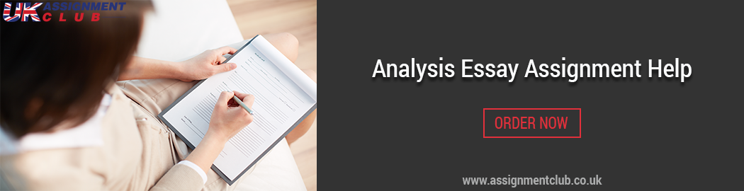 Buy Analysis Essay Assignment