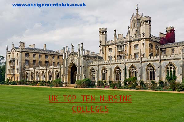 10 UK TOP Nursing Colleges